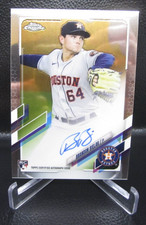 2021 Brandon Bielak Topps Chrome Auto Baseball Trading Card (A51)