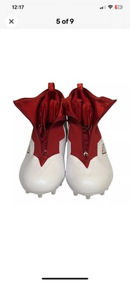 Adidas SM Nasty Fly Mens Size 14 Red White Lineman Football Cleats HP8816 adidas Men main image 2