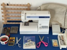 Pfaff Select 1540 W/ IDT Foot Pedal Sew Quilt Embroidery Accessories Low Hours!!