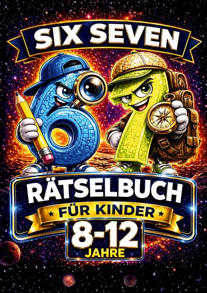 Six And Seven | 67 Six Seven. RäTselbuch FüR Kinder 8-12 Jahre | Taschenbuch-image