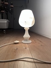 Marmor Speckstein Lampe Vintagelampe Rarität Leuchte Tischlampe selten rar