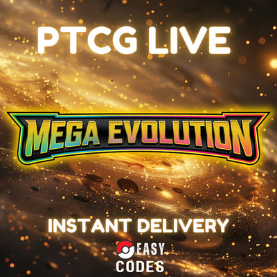 Mega Evolution Codes Booster Pokemon TCG Live Pack Instant delivery