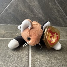 TY Beanie Baby "Chip" The Calico Cat - 1996 - With Tag  Tag Protector