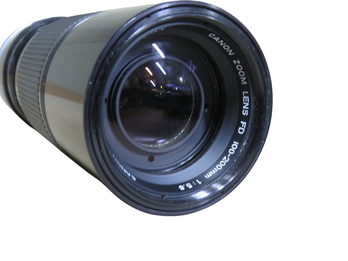 Canon FD 100-200mm 1: 5.6 Zoom Lens w/ Case AE-1 A-1 T70-Tested | eBay
