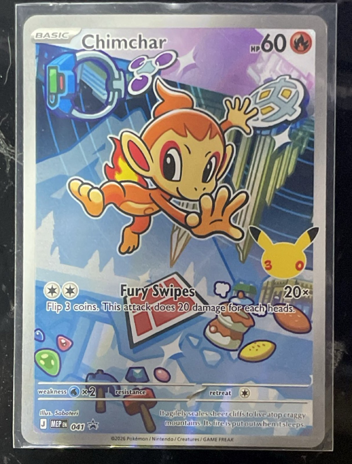 Chimchar #41 Pokémon Promo
