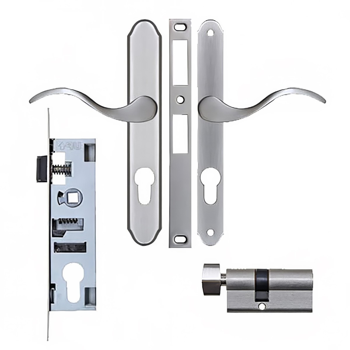 Storm Door Mortise Lock & Lever Handle Set 7/8