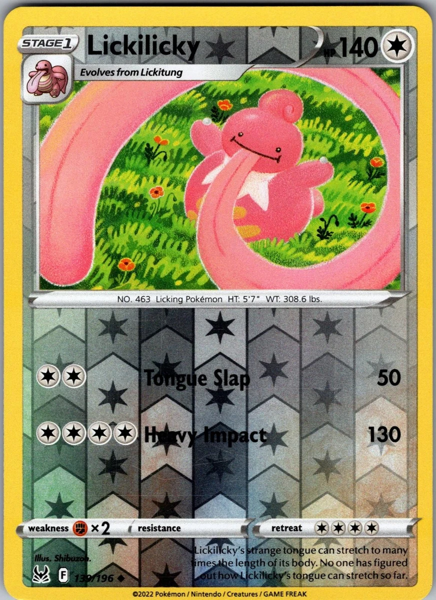 Lickilicky Pokémon TCG Cards for sale | eBay
