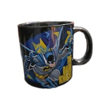 The Dark Knight 16 oz Ceramic Coffee Tea Mug Cup Black TM  DC Comics Graphics