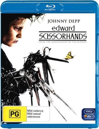 Edward Scissorhands Blu-ray | Johnny Depp, Winona Ryder | Region B - Picture 1 of 1