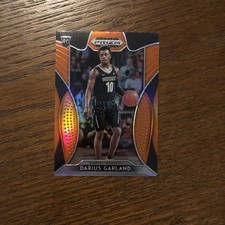 darius garland 2019-20 Panini Prizm Draft Picks Variation Orange Prizm RC Rookie