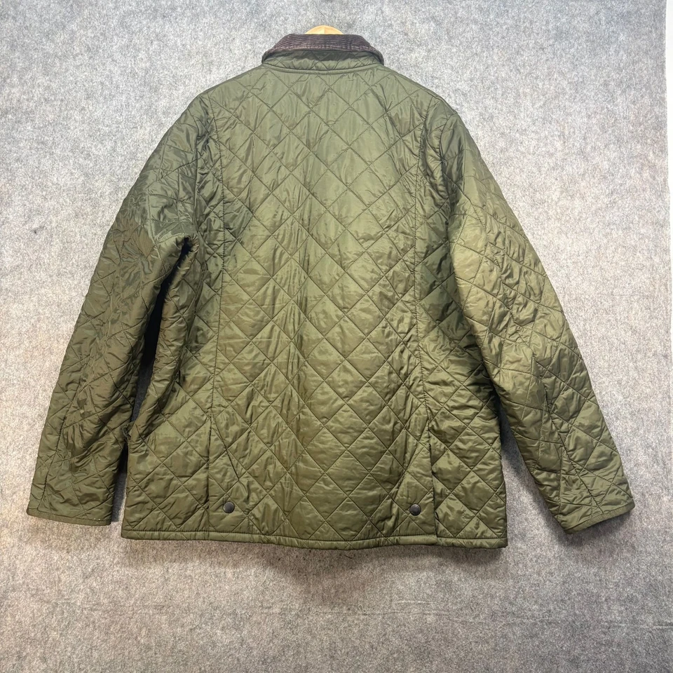 Куртка мужская Barbour Великобритания 3XL оливково-зеленая Heritage Liddesdale стеганая фермерская уличная - Изображение 4 из 4