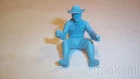 ORIGINAL 1963 MARX CUSTERS LAST STAND 54MM SP POWDER BLUE WAGON DRIVER FIGURE