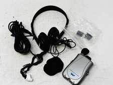 Williams Sound Pocketalker Ultra PKT-D1 Personal Amplifier w/ Headphones - WORKS