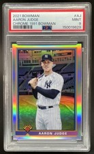 2021 Bowman Aaron Judge 1991 Chrome #91B-AJ Yankees PSA 9