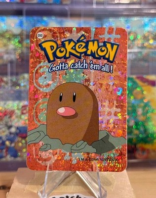 2000 Vintage Pokemon Vending Prism Sticker - Diglett Solo Gallery #050