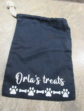 NEW drawstring doggy treat bag - Orlas treats