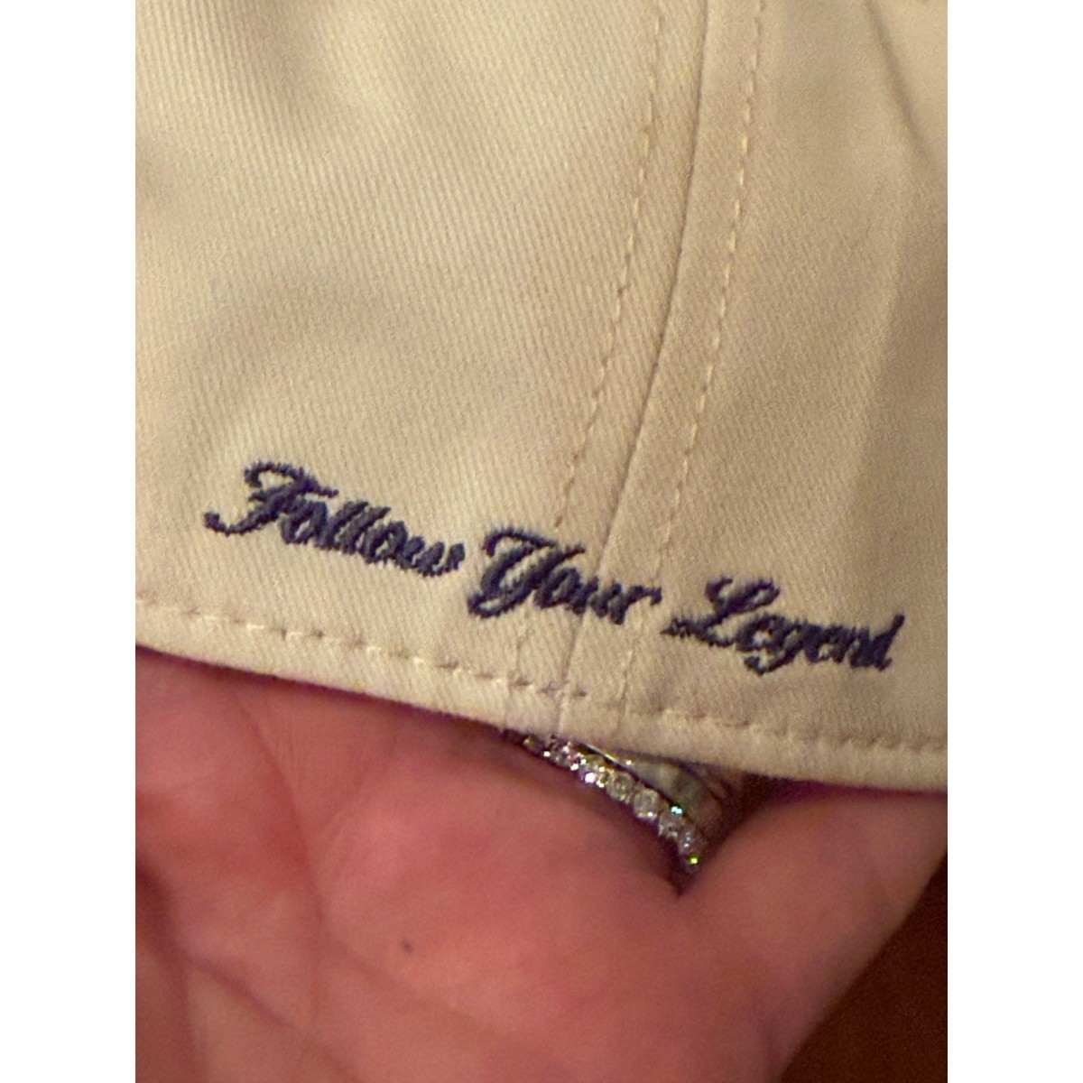 Follow Your Legend Just Keep Swimming Baseball Cap Hat Adjustable SnapBack View 3