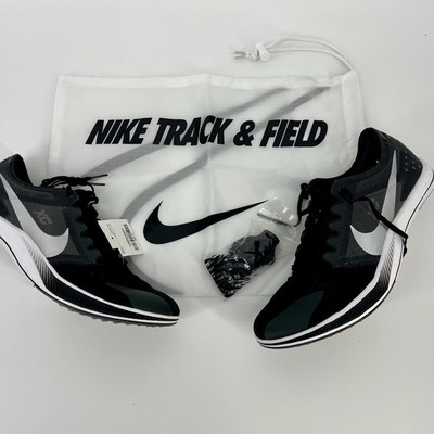 Nike ZoomX Dragonfly XC Cross Country Shoes Black Silver SIZE 12, NEW DX7992-001