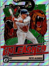 2021 Donruss Optic #UNL4 Pete Alonso Unleashed Holo