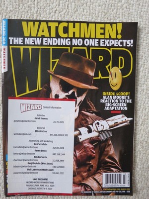 Wizard Magazine 209 March 2009 Watchmen
