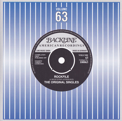 BACKLINE American Recordings - Rockfile Volume 63 - Second Edition