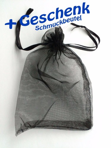 Halskette Kreuz Jesus Lavastein Hämatit perlen Eedelstahl Anhänger Herren Damen  - Bild 5 von 9