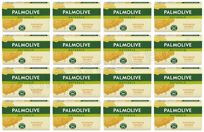 16 PALMOLIVE INDULGING DELIGHT Milk & Honey Pampering Bar Soaps 90g