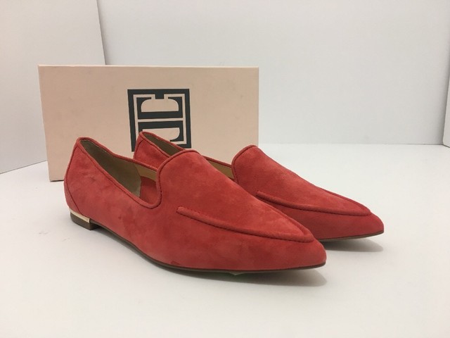 coral loafers