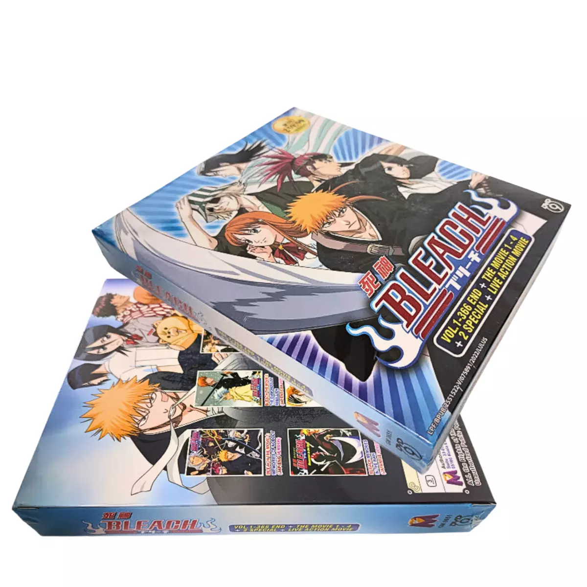 DVD Anime BLEACH Tv Series Complete Set Vol.1-366 End Eng Sub + The Movie  DVD