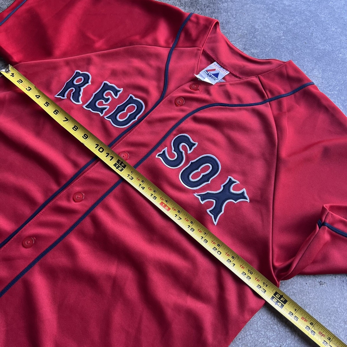 Johnny Damon #18 Boston Red Sox MLB Jersey Red Alternate Mens Size