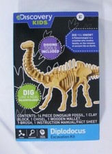 DISCOVERY KIDS Diplodocus Excavation Kit Dinosaur School/Gift Fossil Dig Science