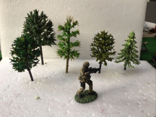 1/35th Scale Model Trees ( Set Of 5) Military Diarama .diorama TIB 74 - Picture 8 of 9