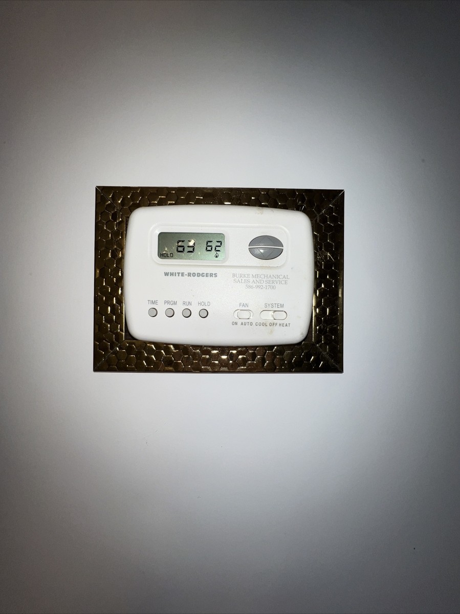 Thermostat Wall Frame Wall Plate Wifi Smart Programmable Digital