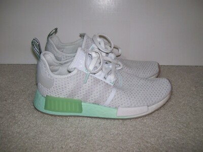 SZ 8 Adidas NMD R1 Boost White Green FV1737 Ultra Suply 350 2.0 3.0 Originals PK