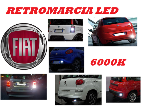 Lampada Retromarcia LED P21W Per Fiat 500X 2014-2018 - 6000K, Senza Errore Canbus - Foto 5