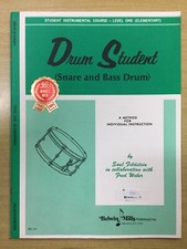 Drum Student: Level One Elementary 