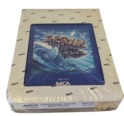 Versiegelt SHOTGUN Kingdom Come 8-Track Cartridge Selten Funk Jazz 1980 Album