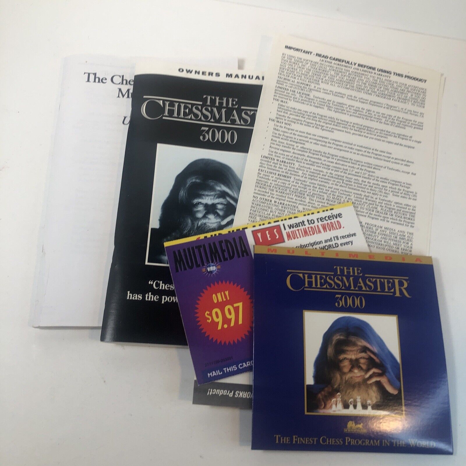 Chessmaster 3000 (PC, 1991) for sale online