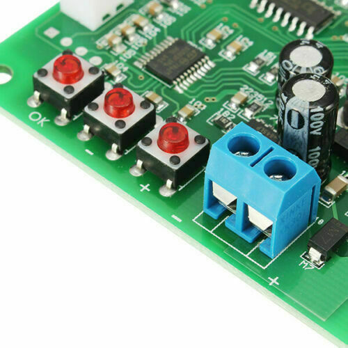 PWM 2 Channel 4 Wire Cooling DC 12/24/48V Fan Temperature Controller Motor Speed - Picture 4 of 13