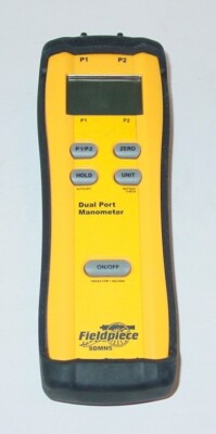 Fieldpiece SDMN5 Dual Port Manometer, Meter Only