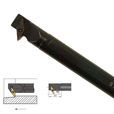 Outil De Tournage Intérieur Indexable 111630 - Pour Fraiseuse/Tour - Coupe Droite 93°