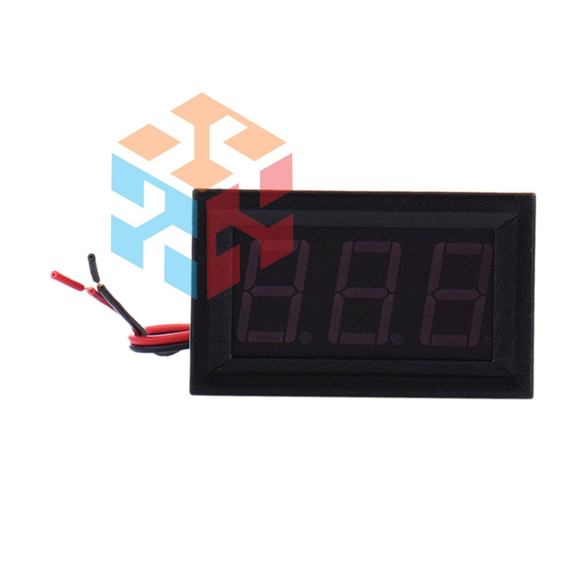 Volt Screen Volt Meter Display Blue LED Digital Voltmeter - Mini DC 0-30V Panel ...