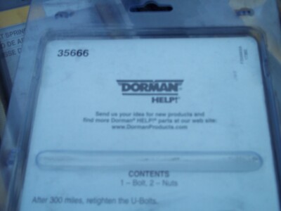 Threaded U-Bolt Dorman   P/N  35666