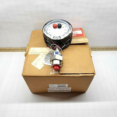 NEW 3D INSTRUMENTS 300 PSI PRESSURE GAUGE W/ DIAPHRAGM 29504-26B51 TW1.5A.5006