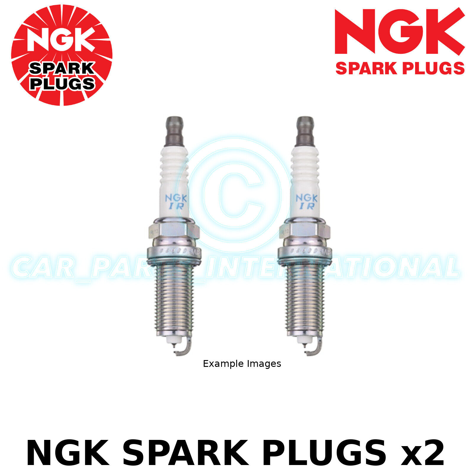 NGK Laser Platinum Spark Plug - Stk No: 3350 - Part no: BCPR6EP-11 - x2