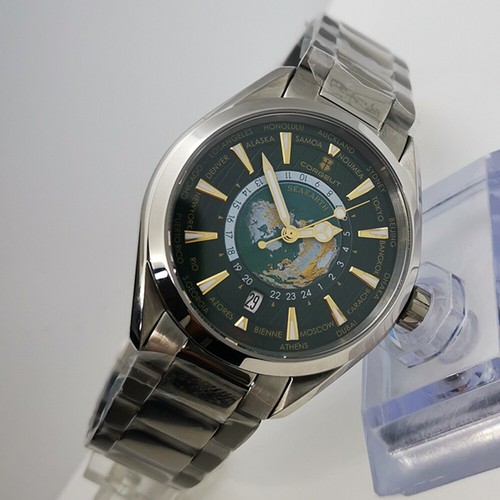41mm Corgeut Gray Sapphire Glass 6 o'clock Calendar NH35 Automatic Mens Watch - Picture 8 of 13