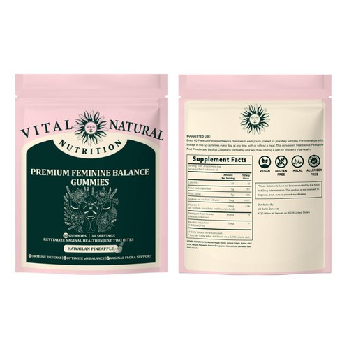 60Pcs Vital Source Feminine Balance Gummies,Support Women's Health&Wellness. New - Picture 10 of 10