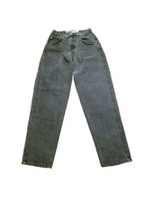 Levi's Silvertab Jeans Men's Size 29x34 Gray Vintage Denim Tapered Pleated 