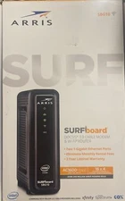 ARRIS SURFboard SBG10 DOCSIS 3.0 16 x 4 Gigabit Cable Modem & AC1600 Wi-Fi