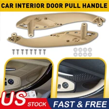 2x Inner Interior Door Pull Handle Cover Trim For 2012-2018 BMW F30 F31 F34 F80